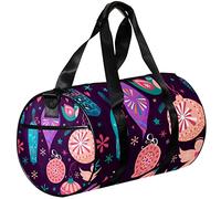 Gym Bags Small Duffel Bag Sports Tote for Yoga,Catoon Bird and Flower,Outdoor Fitness Bags Carry on Bag