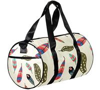 Gym Bags Small Duffel Bag Sports Tote for Yoga,Colorful Feather,Outdoor Fitness Bags Carry on Bag