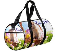 Gym Bags Small Duffel Bag Sports Tote for Yoga,Easter Basket with Eggs,Outdoor Fitness Bags Carry on Bag