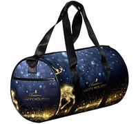 Gym Bags Small Duffel Bag Sports Tote for Yoga,Gloden Deer Christmas,Outdoor Fitness Bags Carry on Bag