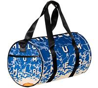 Gym Bags Small Duffel Bag Sports Tote for Yoga,Hello Summer Beach Sea,Outdoor Fitness Bags Carry on Bag