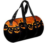 Gym Bags Small Duffel Bag Sports Tote for Yoga,Lantern Halloween Pumpkin,Outdoor Fitness Bags Carry on Bag
