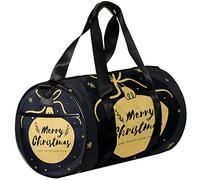 Gym Bags Small Duffel Bag Sports Tote for Yoga,Merry Christmas and Happy New Year,Outdoor Fitness Bags Carry on Bag