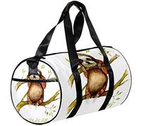 Gym Bags Small Duffel Bag Sports Tote for Yoga,Watercolor Animal Sloth Tree,Outdoor Fitness Bags Carry on Bag