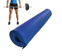 Gym Bar Pad - coussinErgonomique 8x43cm, Cuir Artificiel + Éponge Absorption des Chocs | coussinde barre d'haltérophilie horizontale pour poussées de hanche, entraînement, gymnastique, utilisation à