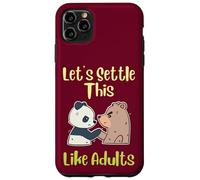 Gym Biceps Let's Settle This Like Adults Citation Arm-Wrestling Coque pour iPhone 11 Pro Max