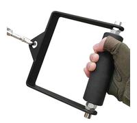 Gym Cable Pulldown, Workout Handle Attachment, Strength Trainer Gear, Ergonomic Grip Design, Heavy-Duty Build, Ideal for Biceps Training, Shoulder Workouts and Upper Body Training, 6.93x6.5 inches