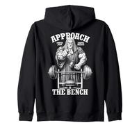 Gym Chest Day Judge Approach The Bench Muscle Workout Sweat à Capuche
