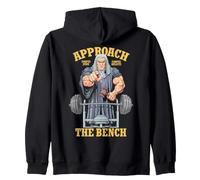 Gym Chest Day Judge Approach The Bench Muscle Workout Sweat à Capuche
