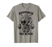 Gym Chest Day Judge Approach The Bench Muscle Workout T-Shirt