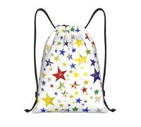 Gym Cordon Sac À Dos Étoiles De l'est Imprimé Extérieure Réglable Sac De Sport, pour Hommes, La Plage, Natation, 36x42cm