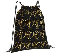 Gym Cordon Sac À Dos Foi Espérance Amour Christianisme Dieu Filles Pliable Sac De Gym, pour Hommes, Anniversaire, Le Sport, 36x42cm