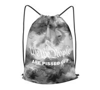 Gym Cordon Sac À Dos Nous, Le Peuple, Sommes en Colère. Portable Pliable Sac De Yoga À Cordelette, pour Hommes, Natation, Le Sport, 36x42cm