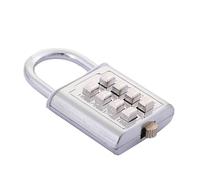 Gym Crémotage Avec Code - Verrouillage Du Bouton, Cadenas De Code Sécurisé | Verrouillage Numérique À 10 Chiffres Sans Clé Pour Les Vestiaires, Clôture, Sac De Voyage, Armoires De Gym, Boîte De Rangem