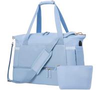 Gym Duffel Bag - Large Sport Gym Bag | Gym Yoga Bag | Grand voyage Duffel Bag | Fitness Duffel Bag | Gym Duffel Bag | Léger Small Travel Duffle Bag For Sports, Men, & Gym, bleu, Fare riferimento alla