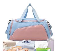 Gym Duffle Bag, Basketball Equipment Bag, 22.44x11.02x11.02 inches, Waterproof Sports Travel Backpack, Large Capacity Gear Organizer for Yoga Football Swimming Dorm Students Business Trip Storage