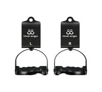 Gym Exercise Handles - Cable Attachments for Pulley Machines | High Strength with Non Slip Rubber Grip, Ergonomic Design, Resistance Band and Barbell Workout Tool for Home Gym Fitness Training