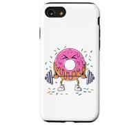 Gym Fitness Candy After Training Haltérophilie Donut Coque pour iPhone SE (2020) / 7/8