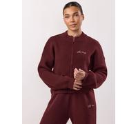 Gym King Gym King Fig Rib Knit Full Zip Jacket