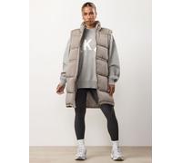 Gym King Gym King Grey Padded Longline Gilet
