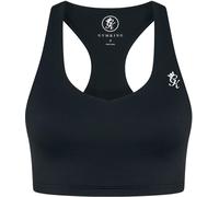 Gym King Womens V-Neck Performance Gym Vest Noir 14 (L) Female