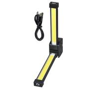 Gym Lamp Light, Portable Gym Light, 7.01x2.05x1.26 Inches Waterproof & Convenient, Rechargeable Flashlight for Outdoor Gardening, Work Projects, or Fitness Center Posing