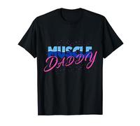 Gym Muscle Daddy Housse de pompe de levage de culturisme drôle T-Shirt