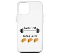 Gym Now Tacos Later - Fitness drôle et Gourmand Coque pour iPhone 12/12 Pro