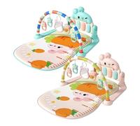 Gym Play Mat, Musical Activity Center, High-Contrast Sensory Carpet with Reinforced Build, Educational Floor Gym with Vibrant Style, Developmental Toy for Boys and Girls