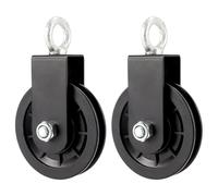 Gym Pulley Wheel - Steel Cable for Strength Training | Heavy Duty Fitness Equipment with Smooth Rotation & Piece System for Workout Clotheslines Cranes Lifting Blocks Crossbars and Cable Machine