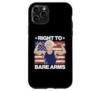 Gym Right to Bare Arms Washington US Flag Workout Homme Femme Coque pour iPhone 11 Pro
