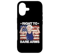 Gym Right to Bare Arms Washington US Flag Workout Homme Femme Coque pour iPhone 17