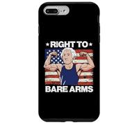 Gym Right to Bare Arms Washington US Flag Workout Homme Femme Coque pour iPhone 7 Plus/8 Plus