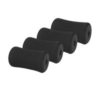 Gym Roller Foam, Barbell Pad Set, 4.72 inches, Portable Tube Cover, Sponge Cushion Sleeve, Black Protective Grip, Strength Training Gear, for Exercise Machine Attachment, Fitness Workout Use