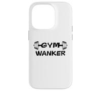 Gym Wanker Men Certified Personal Trainer Funny Gym Workout Coque pour iPhone 14 Pro