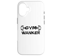 Gym Wanker Men Certified Personal Trainer Funny Gym Workout Coque pour iPhone 16