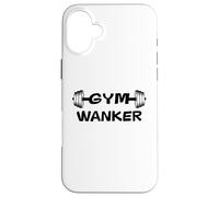 Gym Wanker Men Certified Personal Trainer Funny Gym Workout Coque pour iPhone 16 Plus