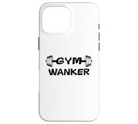 Gym Wanker Men Certified Personal Trainer Funny Gym Workout Coque pour iPhone 16 Pro Max