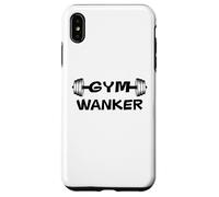 Gym Wanker Men Certified Personal Trainer Funny Gym Workout Coque pour iPhone XS Max