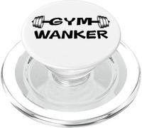 Gym Wanker Men Certified Personal Trainer Funny Gym Workout PopSockets PopGrip pour MagSafe