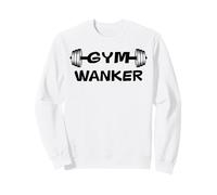 Gym Wanker Men Certified Personal Trainer Funny Gym Workout Sweatshirt