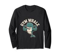 Gym Whale Memes Gym Whale Costume Haltérophilie Gym Baleine Manche Longue
