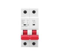 GYM10 Double Pole Din Rail MCB 6KA Miniature Circuit Breakers 40A 63A AC Type, Pièces(6A)