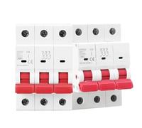 GYM10 sécurité MCB 3 pôles 6A 10A 16A 20A 25A 32A 40A 50A 63A 220V/400V Mini disjoncteur C Type 6KA 1 pièces(40A)