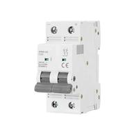 GYM9-125 DC MCB 1P 2P 3P 4P 250V 500V 750V 1000VDC Mini disjoncteur 80A 100A 125A 6KA DC MCB 1 pièces(2 Pole 500VDC,125A)