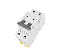 GYM9-125 MCB 2P 80A 100A 125A AC C Curve Circuit Breaker DP MCB Width 35.6mm 400V 6KA MQXFCZUX(80A)