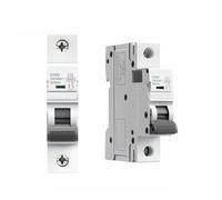 GYM9 1P MCB Din Rail 220V 400V Circuit Breaker 6A-63A AC Type 6KA Breaking Capacity ON OFF Switch CZAOINCU(6A)