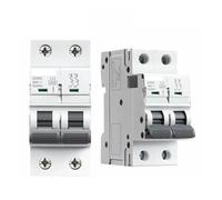 GYM9 2Pole MCB Din Rail Circuit Breaker 230V 6A-63A AC Type CZAOINCU(63A)