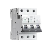 GYM9 3P 6KA MCB Din Rail Circuit Breaker 6A-63A AC Type AUOQKQUT(25A)
