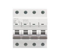 GYM9 4P 6A-63A 6KA capacité de coupure disjoncteur sur rail type AC(6A)